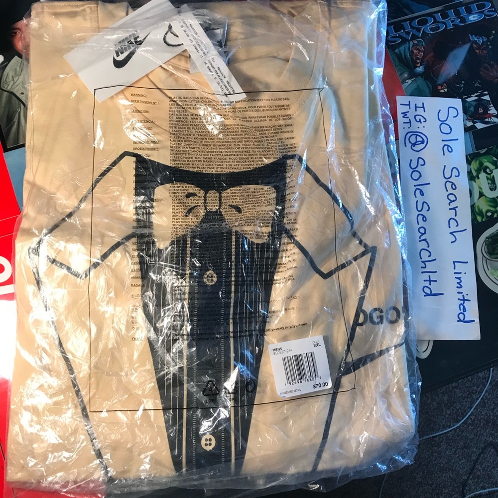 Offwhite x Nike nrg tuxedo tee